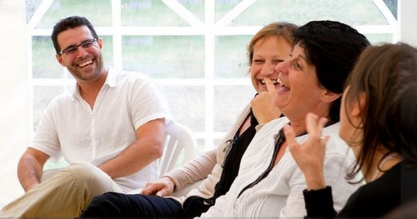 Fou rire pendant un stage