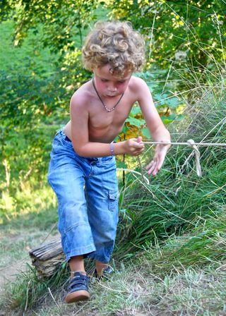 Jeux d'observation en forêt, Vacances en famille, Randonnée-balade-trail